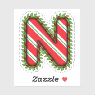 Sticker Lettre de Noël N