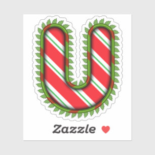 Sticker Lettre de Noël R