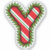 Sticker Lettre de Noël Y (Devant)