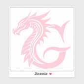 Sticker Lettre G de style dragon, Alphabet du dragon, Mono (Feuille)
