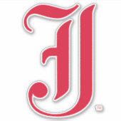 Sticker LETTRE JSU Classique de l'Université d'État de Jac (Devant)