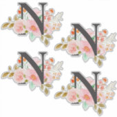 Sticker Lettre N (Devant)