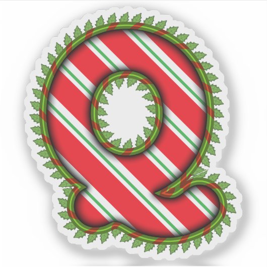 Sticker Lettre Noël X (Devant)