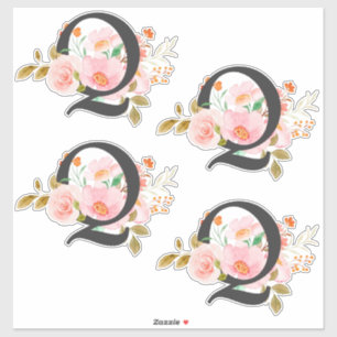 Sticker Lettre Q
