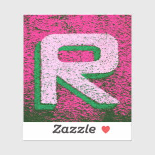 Sticker Lettre r