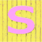 Sticker Lettre s (Devant)