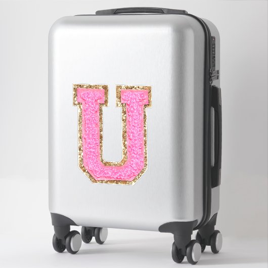 STICKER LETTRE VARIABLE (Sur valise)