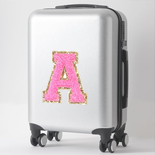 STICKER LETTRE VARIABLE (Sur valise)