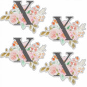 Sticker Lettre X (Devant)