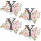 Sticker Lettre Y (Devant)