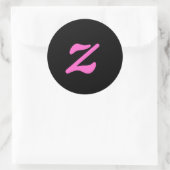 Sticker Lettre z (Sac)