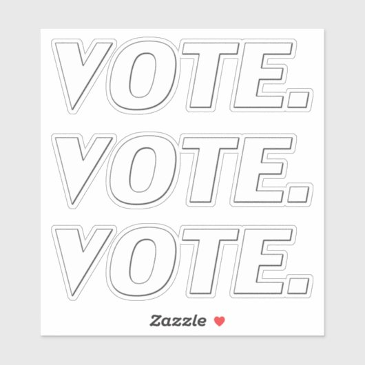 Sticker lettres transparentes noires - (Feuille)