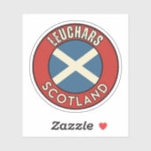 Sticker Leuchars, Écosse (Feuille)