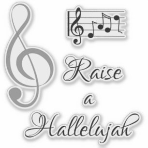 Sticker Lever un Hallelujah