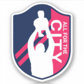 Sticker Levez l'autocollant pour bébé (Devant)