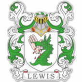 Sticker Lewis Family Crest (Devant)