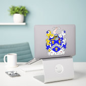 Sticker Lewis Family Crest (Ordinateur portable sur le bureau)