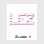 STICKER LEZ (Feuille)