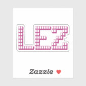 STICKER LEZ (Feuille)