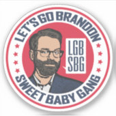 Sticker LGB - SBG - Gang bébé doux - SBG4LIFE (Devant)