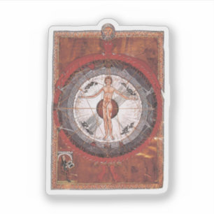 Sticker L'Homme Universel - Hildegard von Bingen