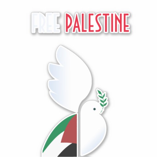 Sticker Libérer la Palestine (Devant)