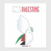 Sticker Libérer la Palestine (Feuille)