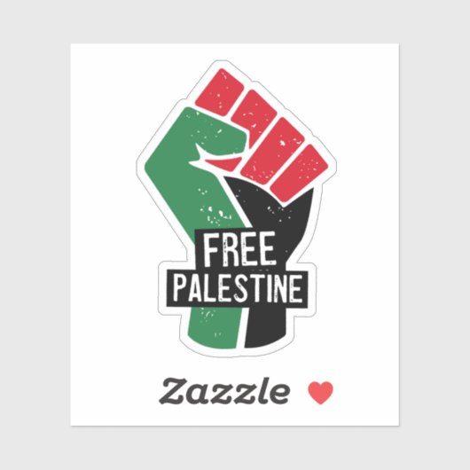 Sticker Libérez la Palestine (Feuille)