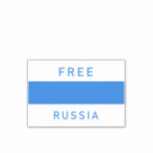 Sticker Libérez le nouveau drapeau russe (Devant)