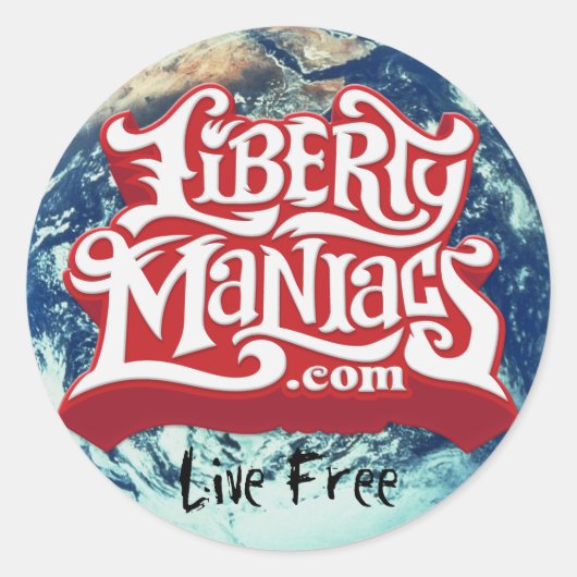 Sticker LibertyManiacs.com (Devant)