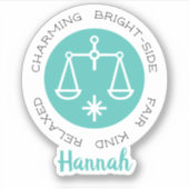 Sticker Libra (Devant)