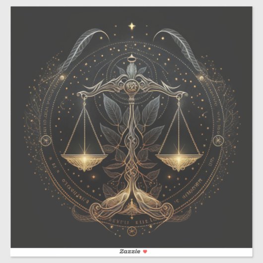 Sticker Libra Vinyl (Feuille)