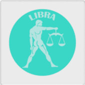 Sticker Libra, Zodiac Sign, Horoscope, Astrology (Devant)