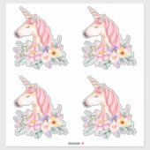 Sticker Licorne (Feuille)