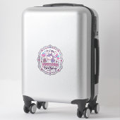 Sticker Licorne C'est Mon Anniversaire De Licorne T Shirt (Sur valise)