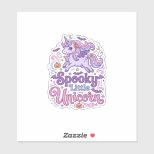 Sticker Licorne Chemise de Style Rétro Petite Licorne Effr