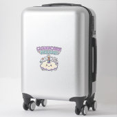 Sticker Licorne Cloudicorn Rêves Tendance Graphique Tee De (Sur valise)