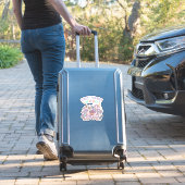 Sticker Licorne Forest Forager Licorne Conception Graphiqu (Valise Insitu)