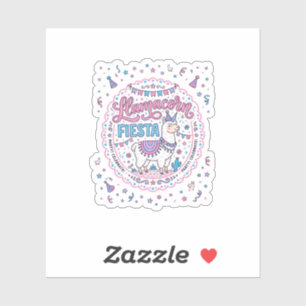 Sticker Licorne Llamacorne Fiesta T-shirt Graphique Amusan