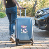 Sticker Licorne Trouvez-moi en Licorne Pose Impression Prê (Valise Insitu)