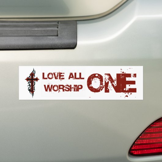 Sticker liefhebben (Op auto)
