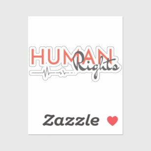 Sticker Lifeline to Human Rights