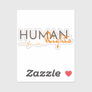 Sticker Lifeline to Human Rights