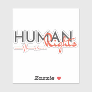 Sticker Lifeline to Human Rights