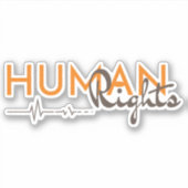 Sticker Lifeline to Human Rights (Devant)