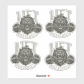 Sticker LIFT Sans Excuses (Feuille)