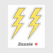Sticker Lightning bolts (Feuille)