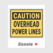 Sticker Lignes d'alimentation en amont (Feuille)