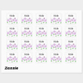 Sticker Lilac Flowers (Feuille)