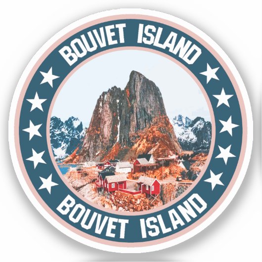 Sticker L'île de Bouvet (Recto)